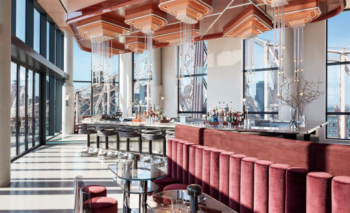 Panorama Room at Roosevelt Island in New York City.