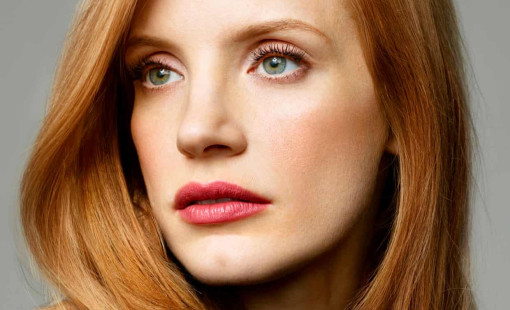 jessica chastain beauty shot